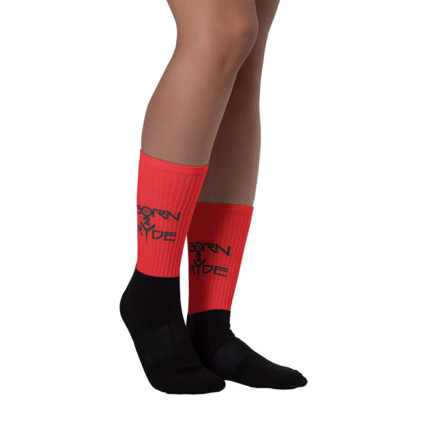 Tryker Lyfe Born 2 Ryde Socks (Red) - Image 3