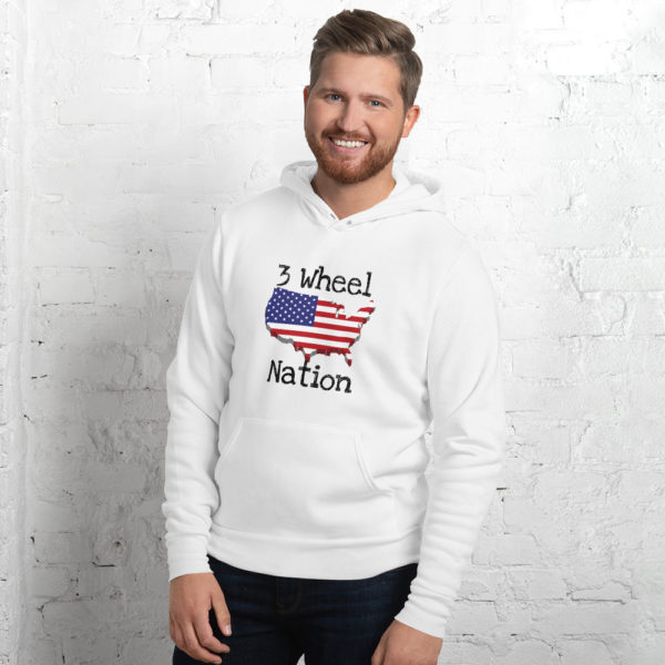 3 Wheel Nation - Tryker Lyfe Unisex Hoodie - Image 3
